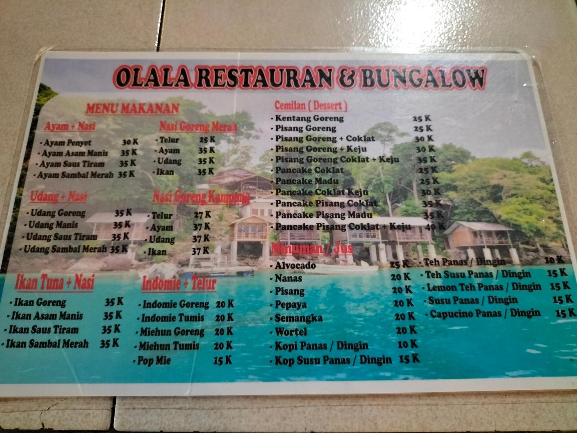 Olala Bungalows And Restaurant Сабанг Екстериор снимка